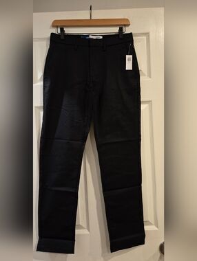 *NWT* Old Navy Men's Black Dress Pants - Ultimate Tech Slim, Quick Dry - 29x30